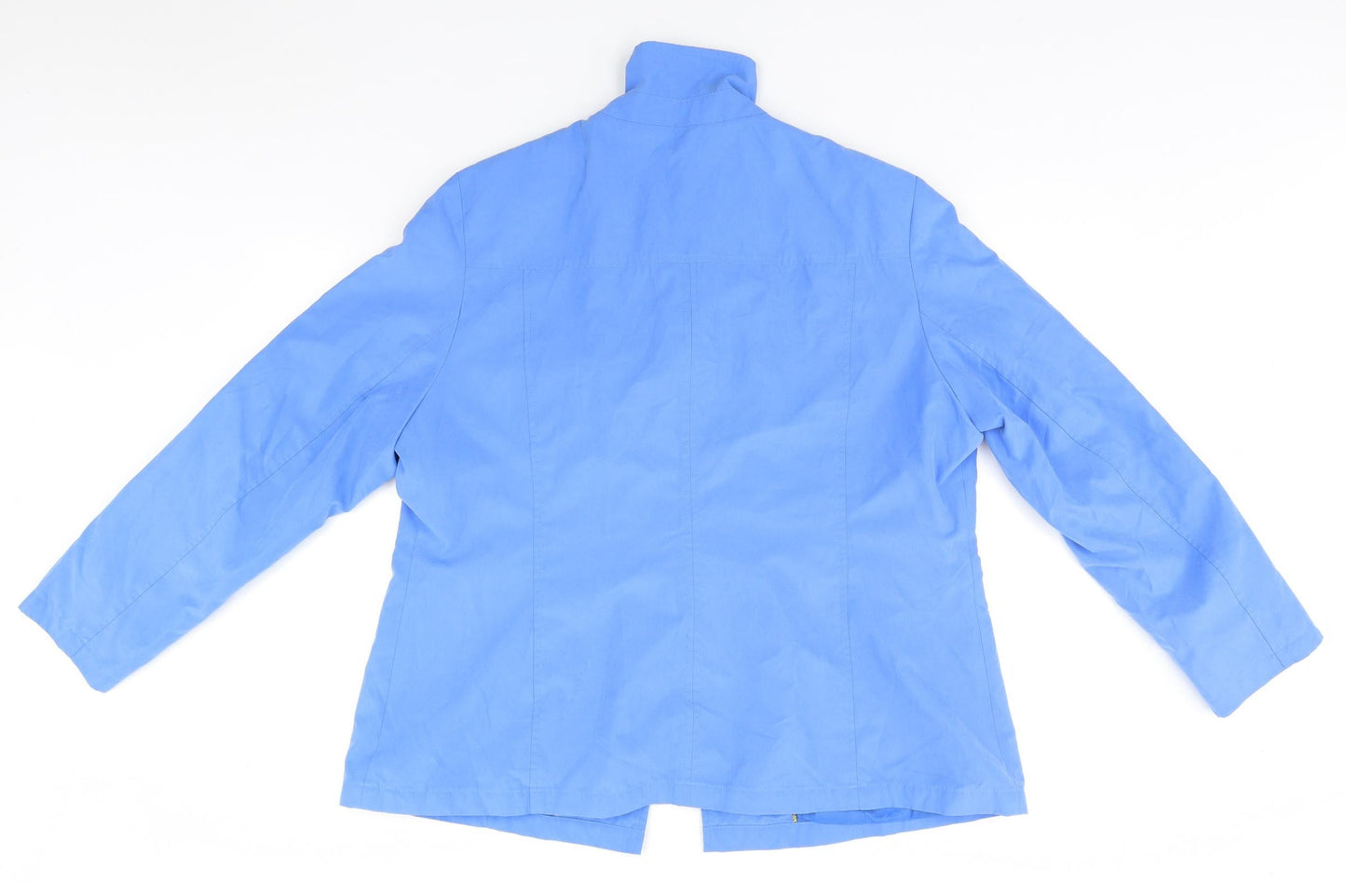 Womens UK Size 18 Marks and Spencer Blue Overcoat