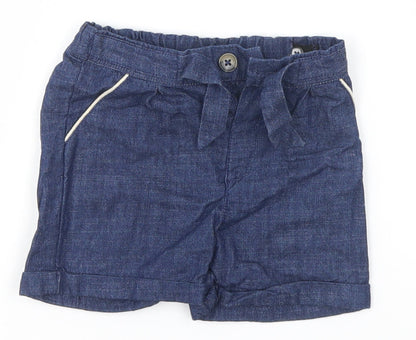 Marks and Spencer Boys Blue   Track Pants Trousers Size 9-12 Months