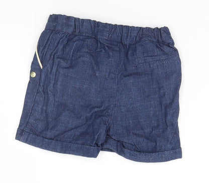 Marks and Spencer Boys Blue   Track Pants Trousers Size 9-12 Months