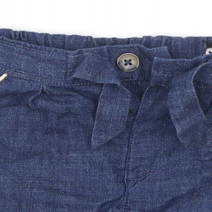 Marks and Spencer Boys Blue   Track Pants Trousers Size 9-12 Months