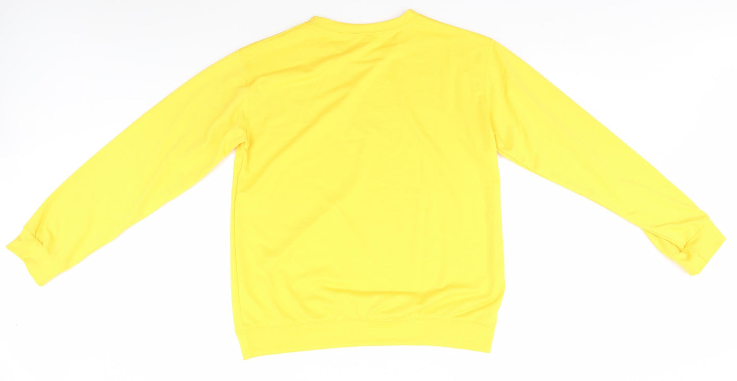 Preworn Mens Yellow   Pullover Jumper Size XL  - Save the Bees
