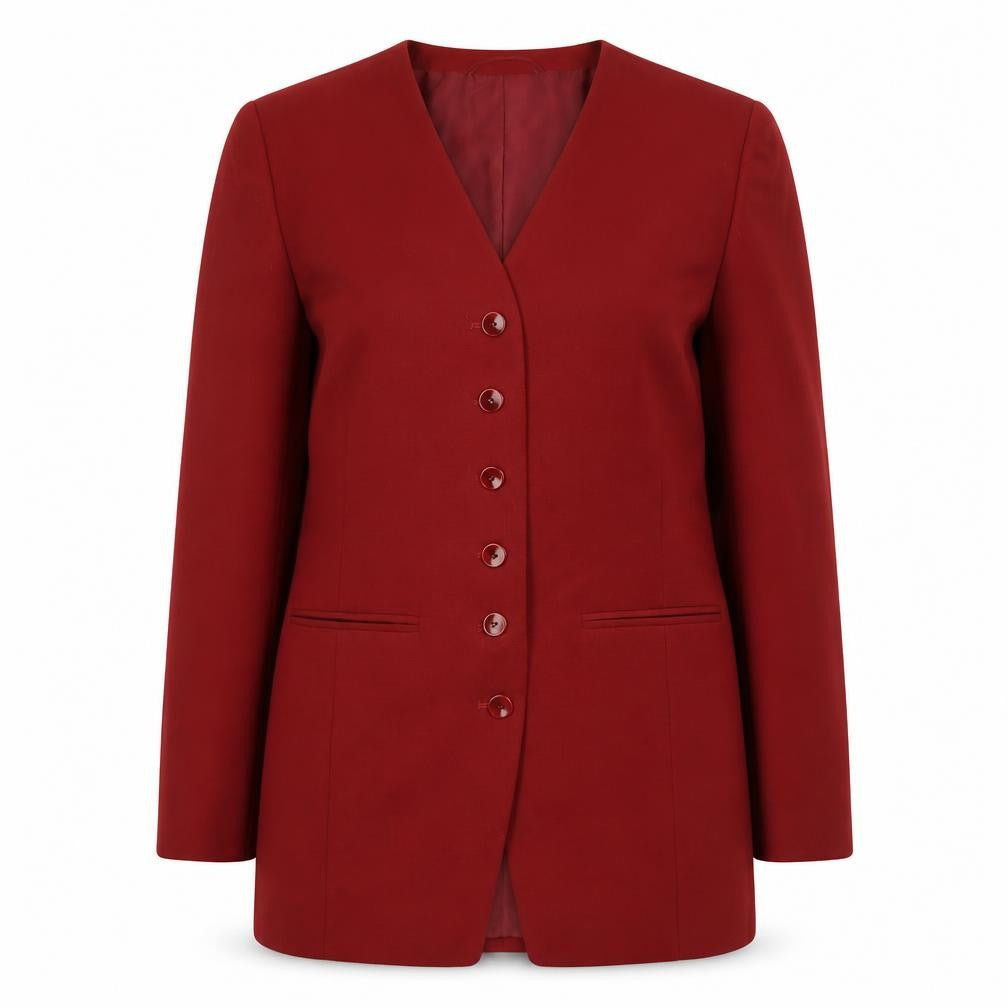 Womens UK Size 12 Planet Regular Red Sport Coat