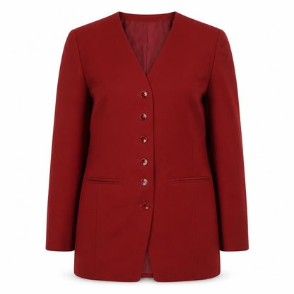 Womens UK Size 12 Planet Regular Red Sport Coat