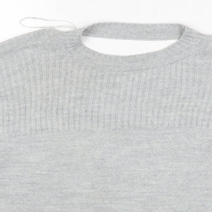Womens UK Size 8 Miss Selfridge Grey Pullover Jumper