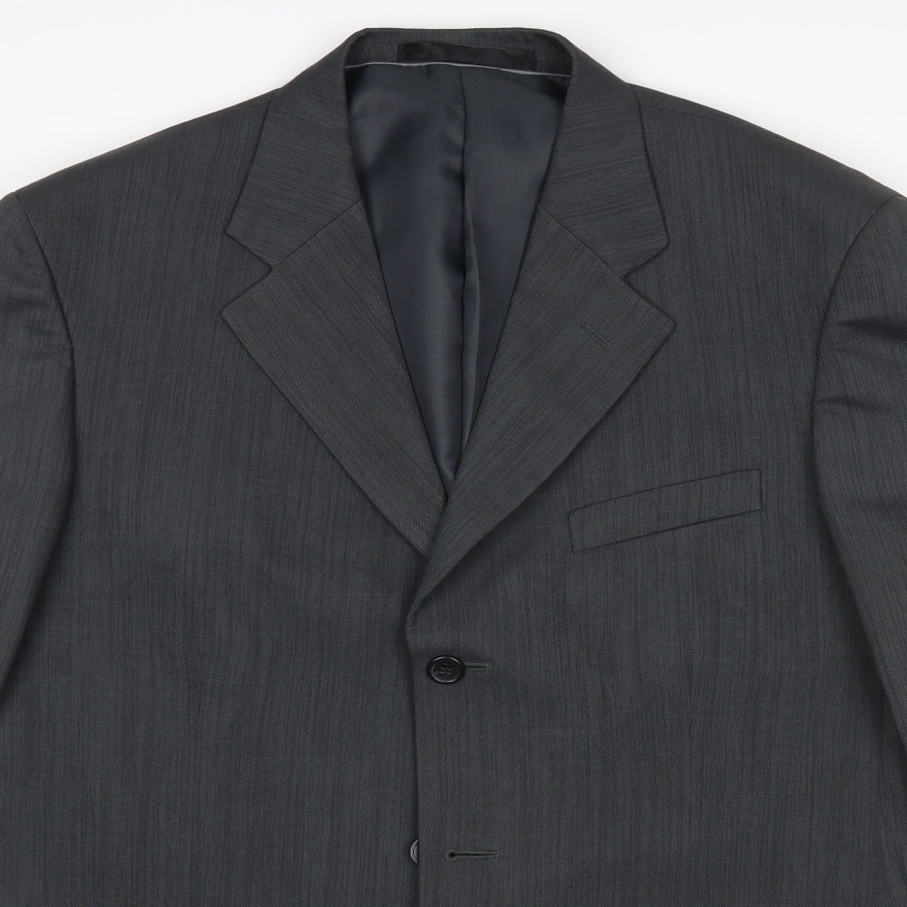 Armando Mens Grey   Jacket Suit Jacket