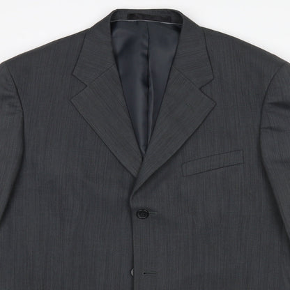 Armando Mens Grey   Jacket Suit Jacket
