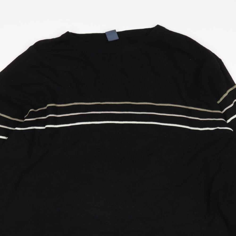Womens UK Size L Matalan Black Pullover Jumper