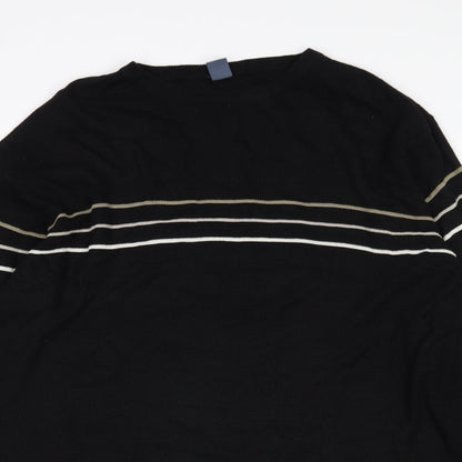Womens UK Size L Matalan Black Pullover Jumper