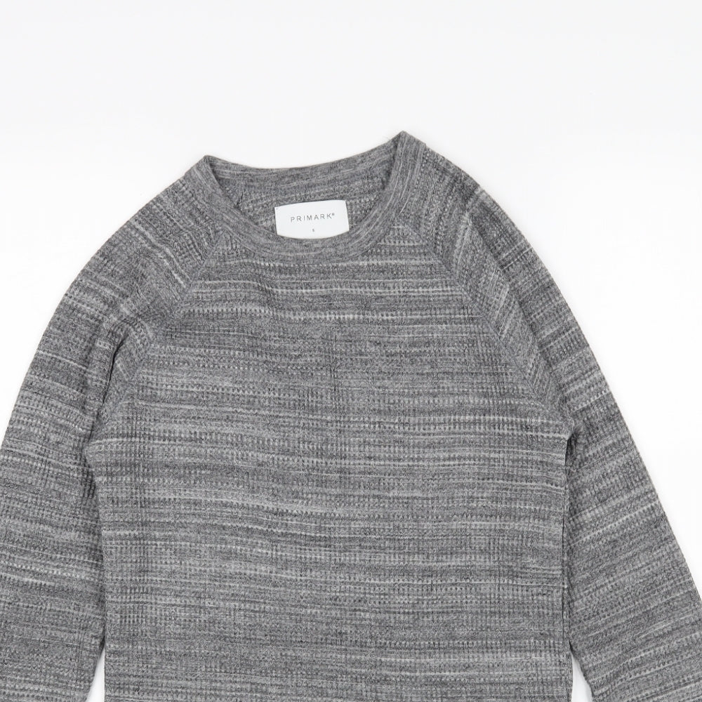 Primark Womens Grey   Pullover Jumper Size S