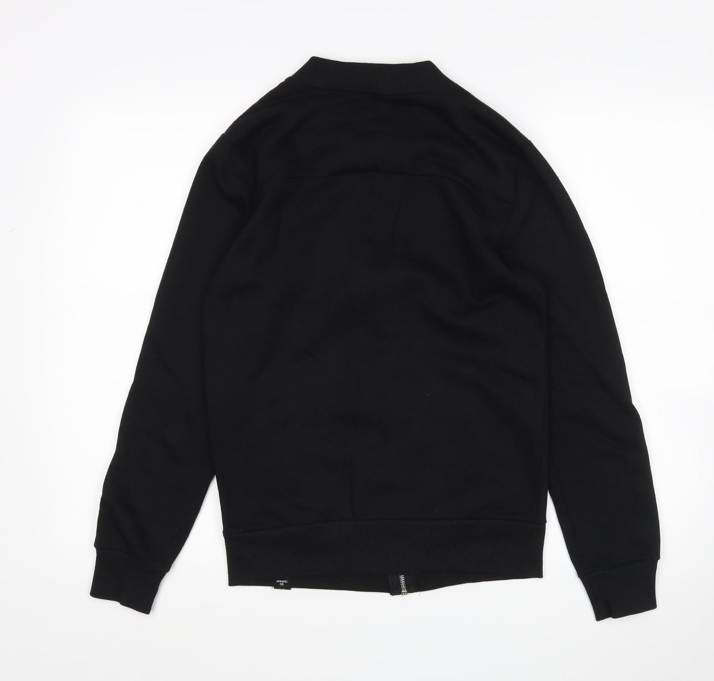 Mens UK Size XS Cedar Wood State Black Full Zip Sweatshirt