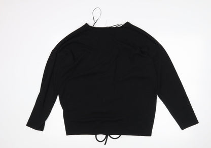 Womens UK Size L Zara Black Pullover Jumper