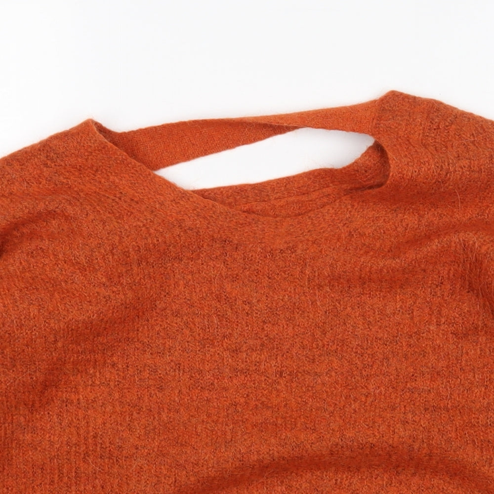 TU Womens Orange   Pullover Jumper Size 10