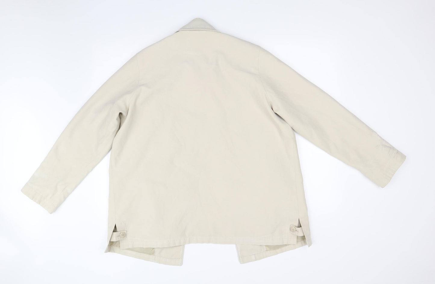 Womens UK Size M DANNIMAC Beige Overcoat