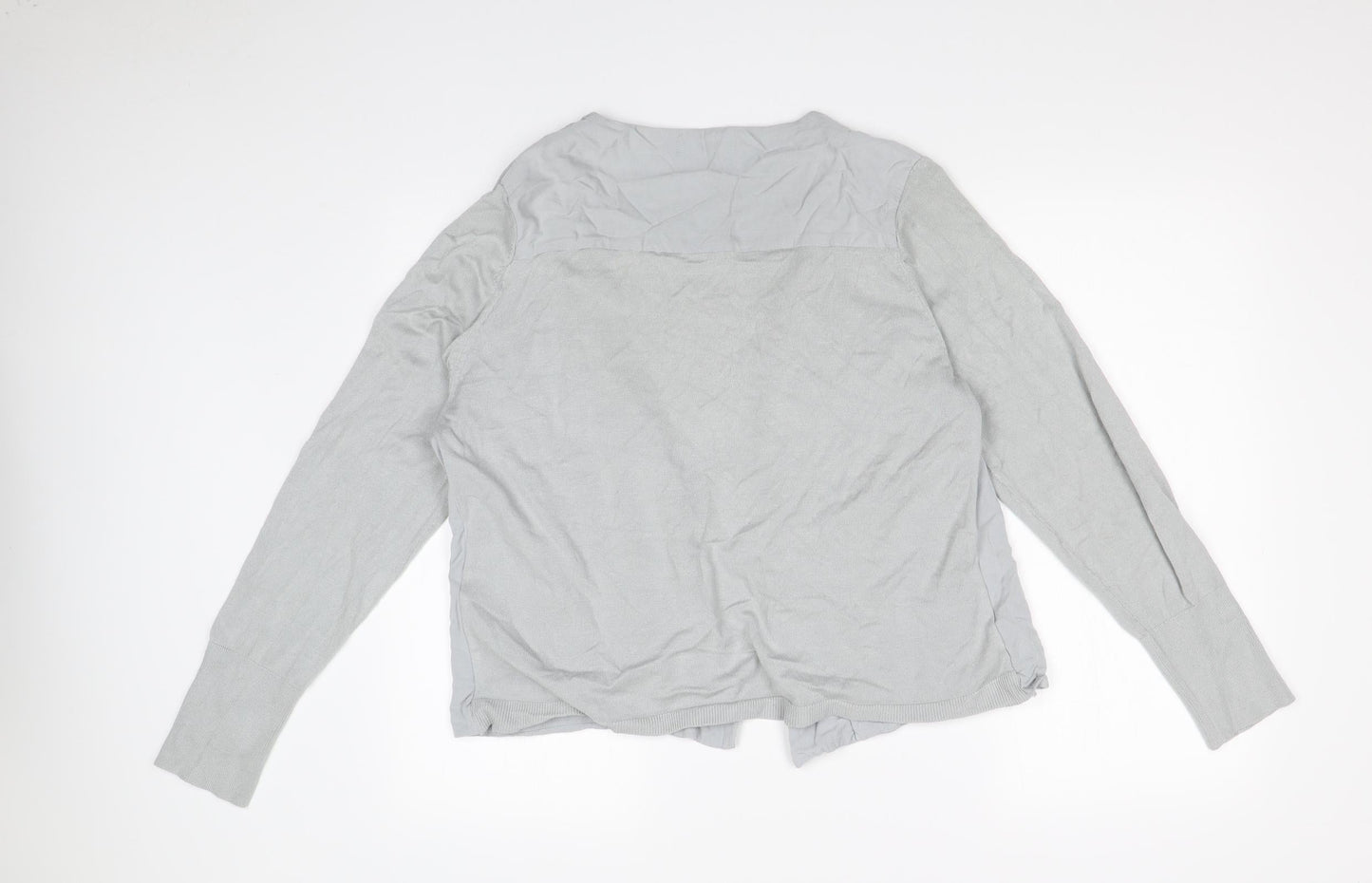 Womens UK Size 16 Per Una Grey Cardigan Jumper