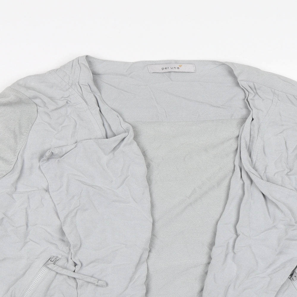 Womens UK Size 16 Per Una Grey Cardigan Jumper