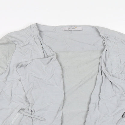 Womens UK Size 16 Per Una Grey Cardigan Jumper