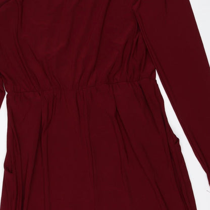 JB WILLIAMS Womens Purple   Skater Dress