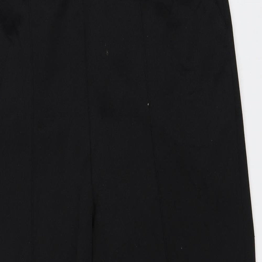Womens UK Size 14 BM Regular Fit  Black Trousers