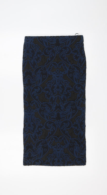 River Island Womens Multicoloured Paisley  Straight & Pencil Skirt Size 6