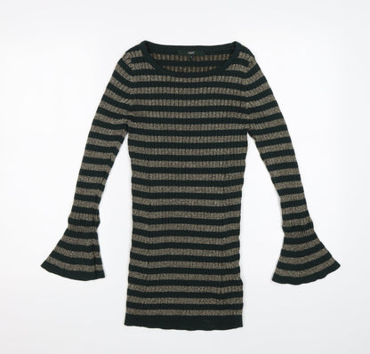 NEXT Womens Multicoloured Striped  Bodycon  Size 8