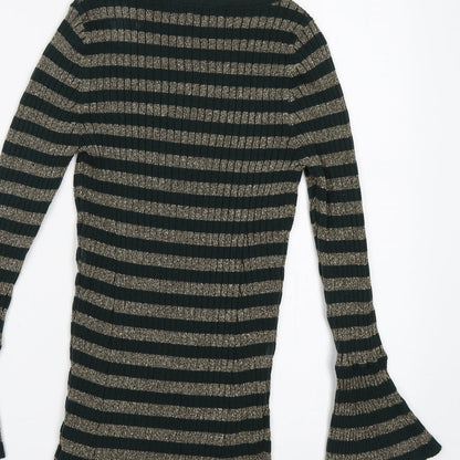 NEXT Womens Multicoloured Striped  Bodycon  Size 8