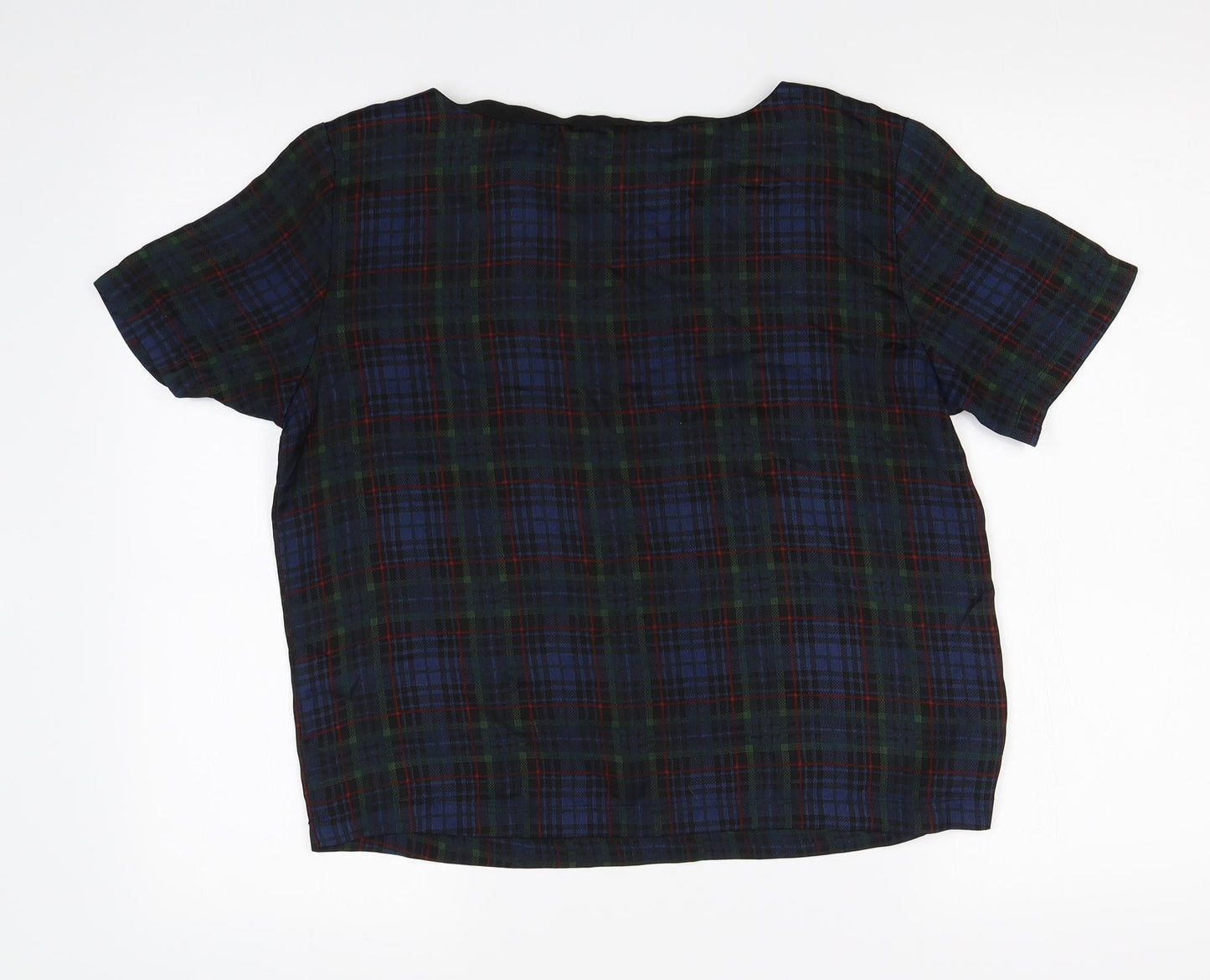 Womens UK Size 10 Topshop Multicoloured Basic T-Shirt