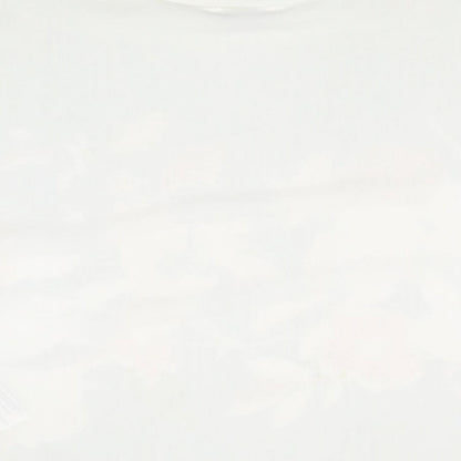 Womens UK Size S Zara Multicoloured Basic T-Shirt
