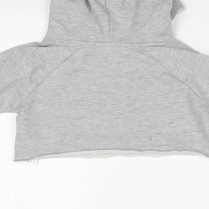 Blue Zoo Girls Grey   Pullover Hoodie Size 7-8 Years