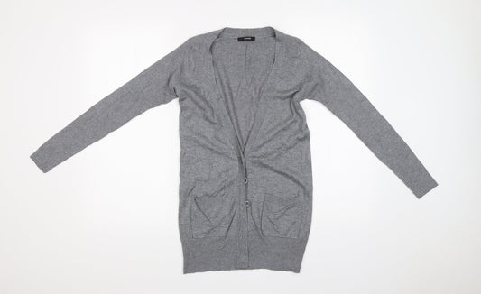 George Womens Grey   Cardigan Jumper Size 8