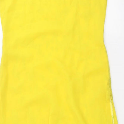 Preworn Womens Yellow   A-Line  Size 12
