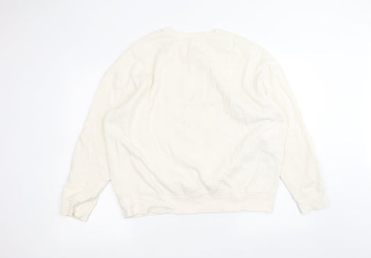 Womens UK Size XL Preworn Beige Pullover Jumper