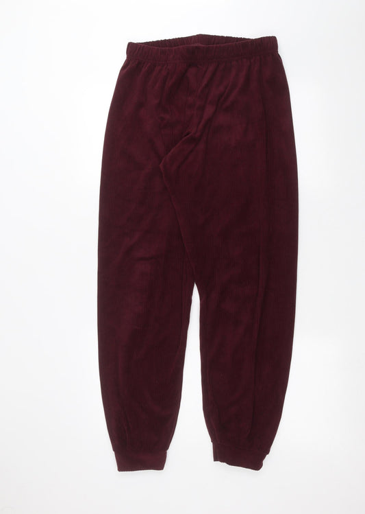 Primark Womens Red   Trousers  Size M L26 in