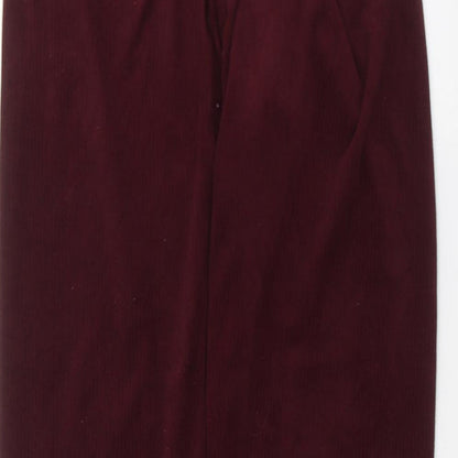 Primark Womens Red   Trousers  Size M L26 in