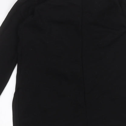 Womens UK Size 6 River Island Black Cardigan Jumper