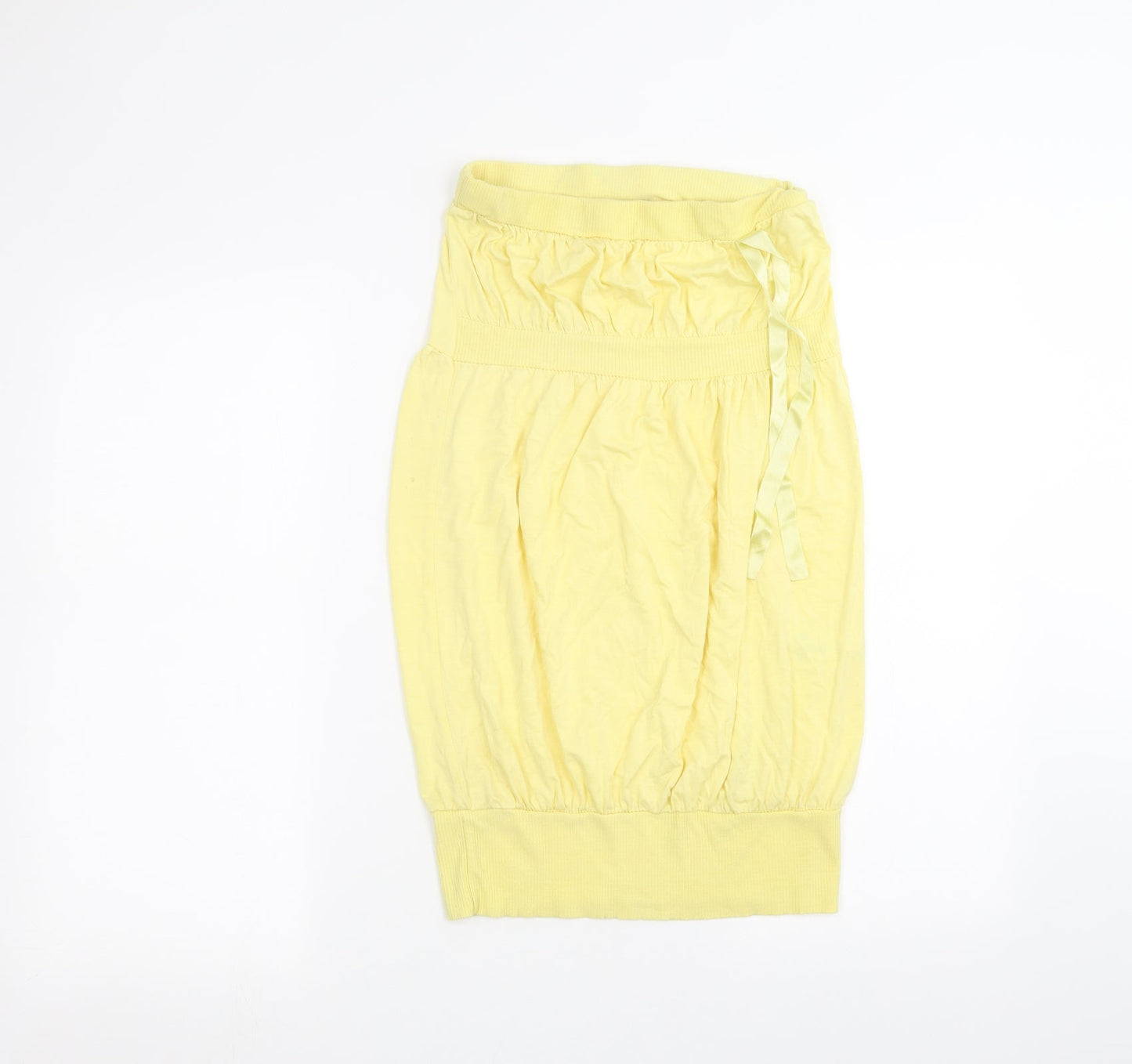 Quiz Womens Yellow   A-Line  Size 14