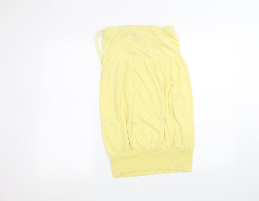 Quiz Womens Yellow   A-Line  Size 14