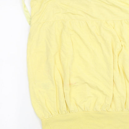 Quiz Womens Yellow   A-Line  Size 14