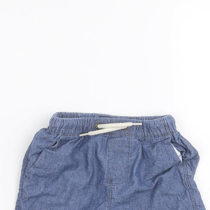 NEXT Baby Blue   Cropped Trousers Size 12-18 Months