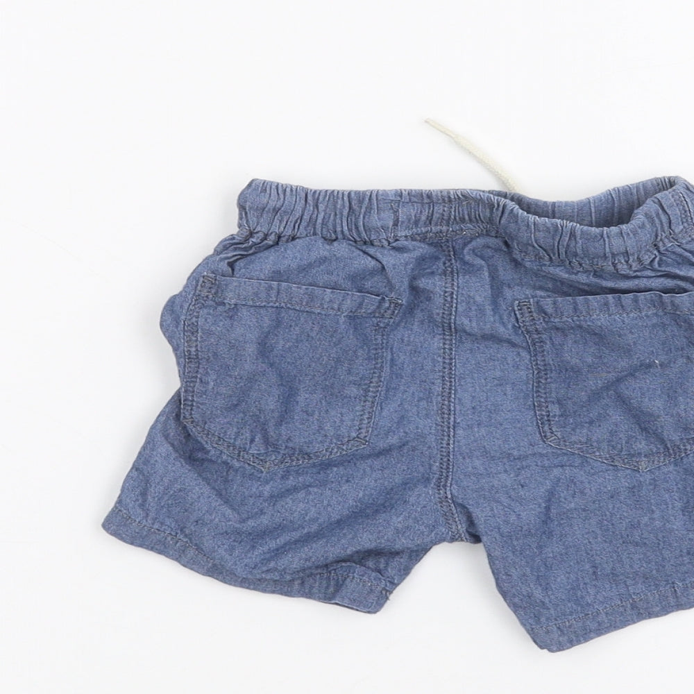 NEXT Baby Blue   Cropped Trousers Size 12-18 Months