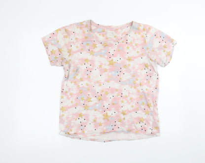 Womens UK Size M NEXT Pink Basic T-Shirt