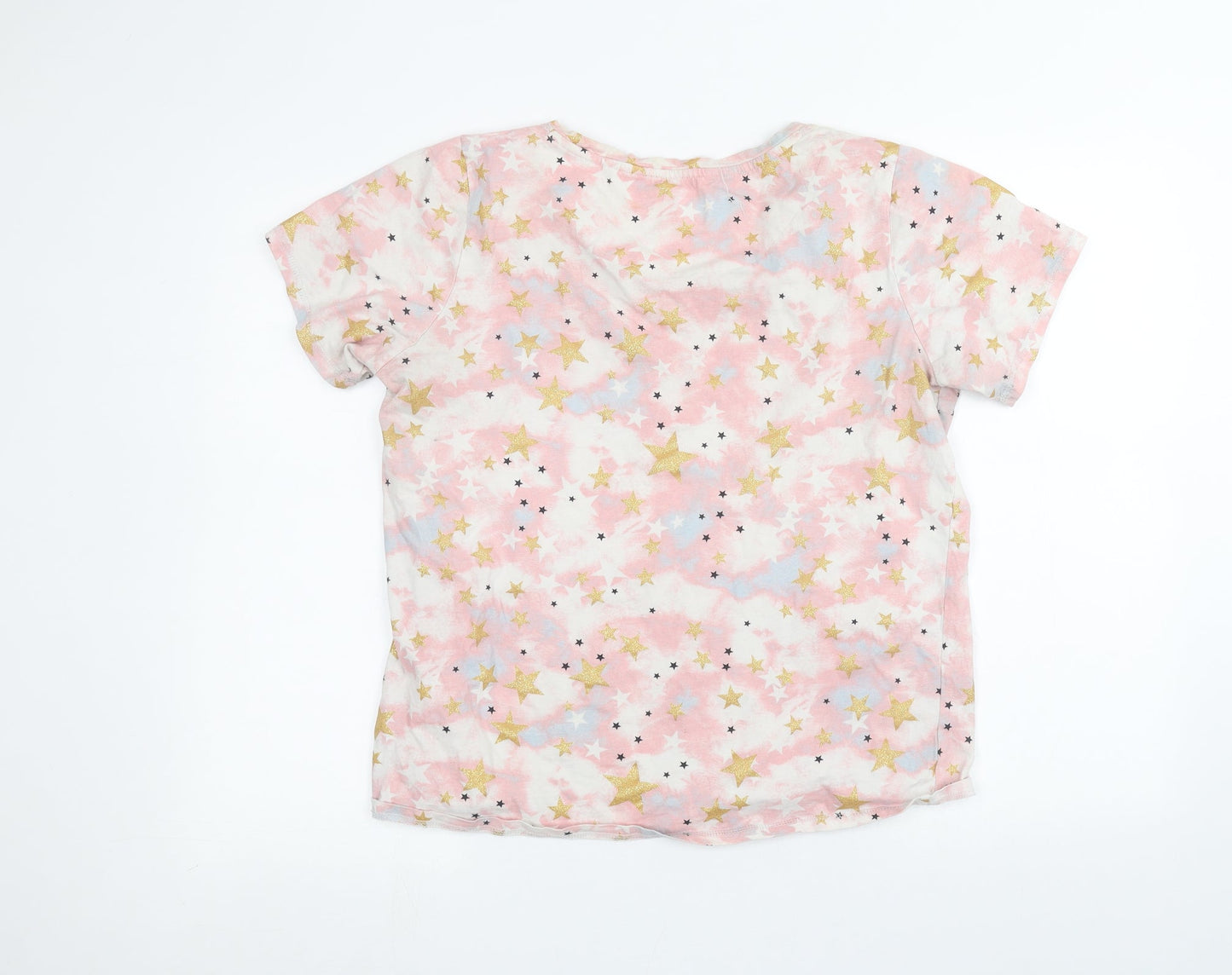 Womens UK Size M NEXT Pink Basic T-Shirt