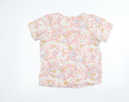 Womens UK Size M NEXT Pink Basic T-Shirt