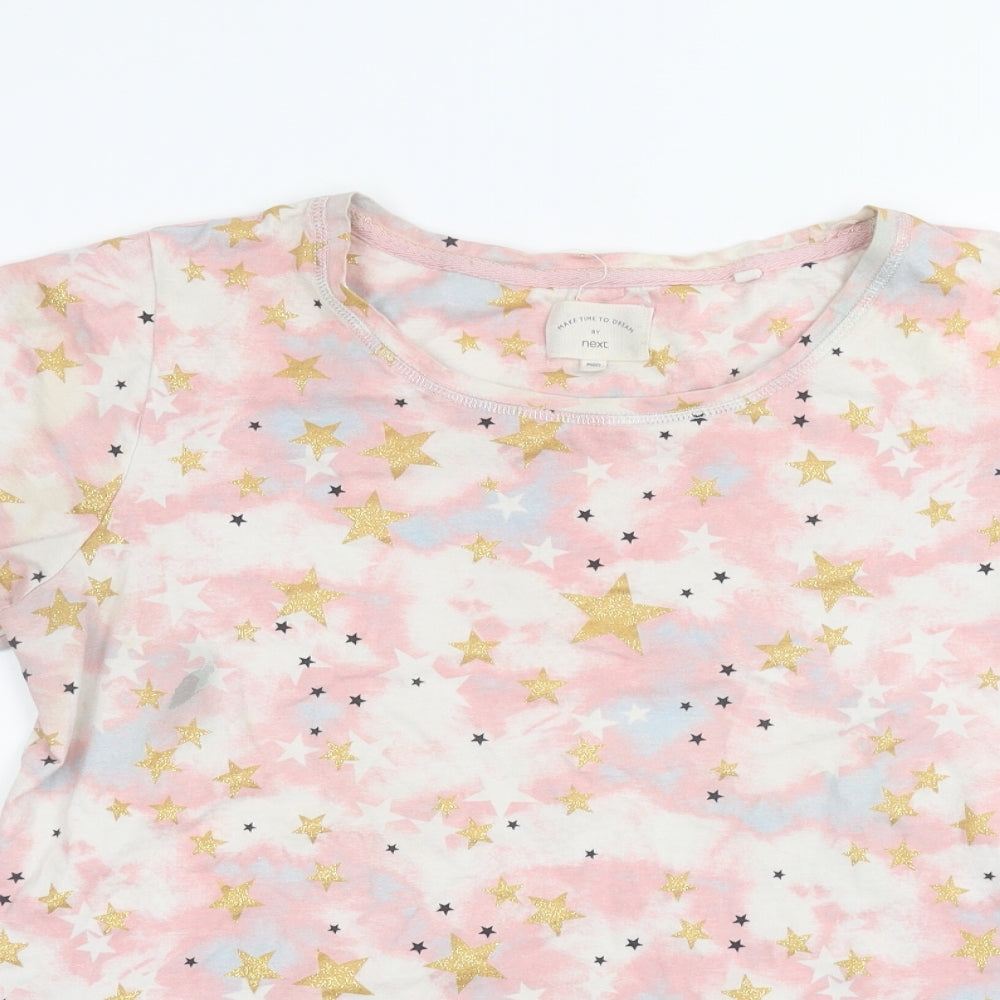 Womens UK Size M NEXT Pink Basic T-Shirt