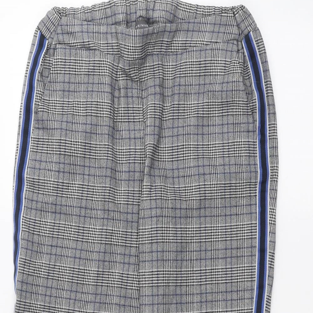 Primark Womens White   Trousers  Size 10 L23 in