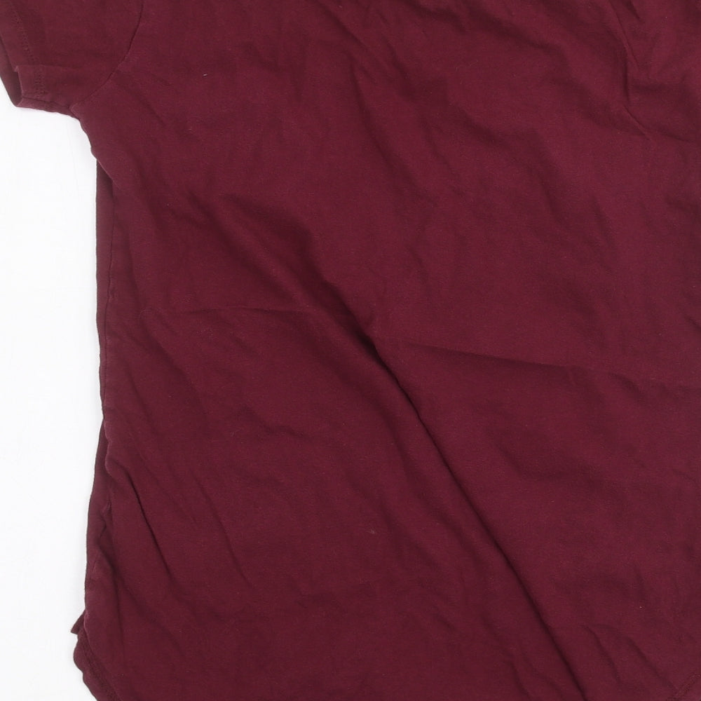 Primark Womens Red   Basic T-Shirt Size XS