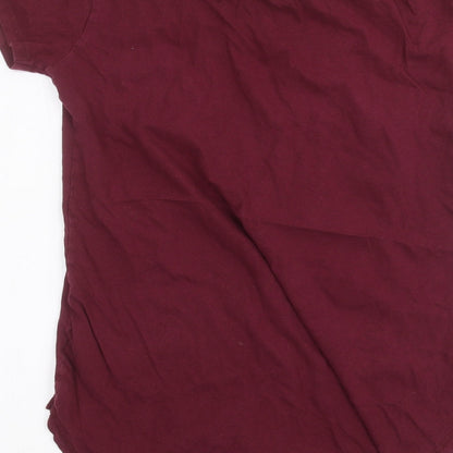 Primark Womens Red   Basic T-Shirt Size XS