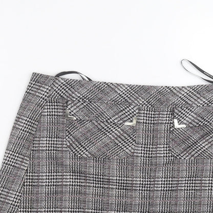 Dorothy Perkins Womens Black   A-Line Skirt Size 10