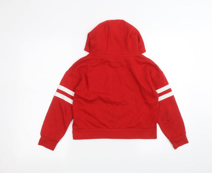 Primark Girls Red   Pullover Hoodie Size 10-11 Years