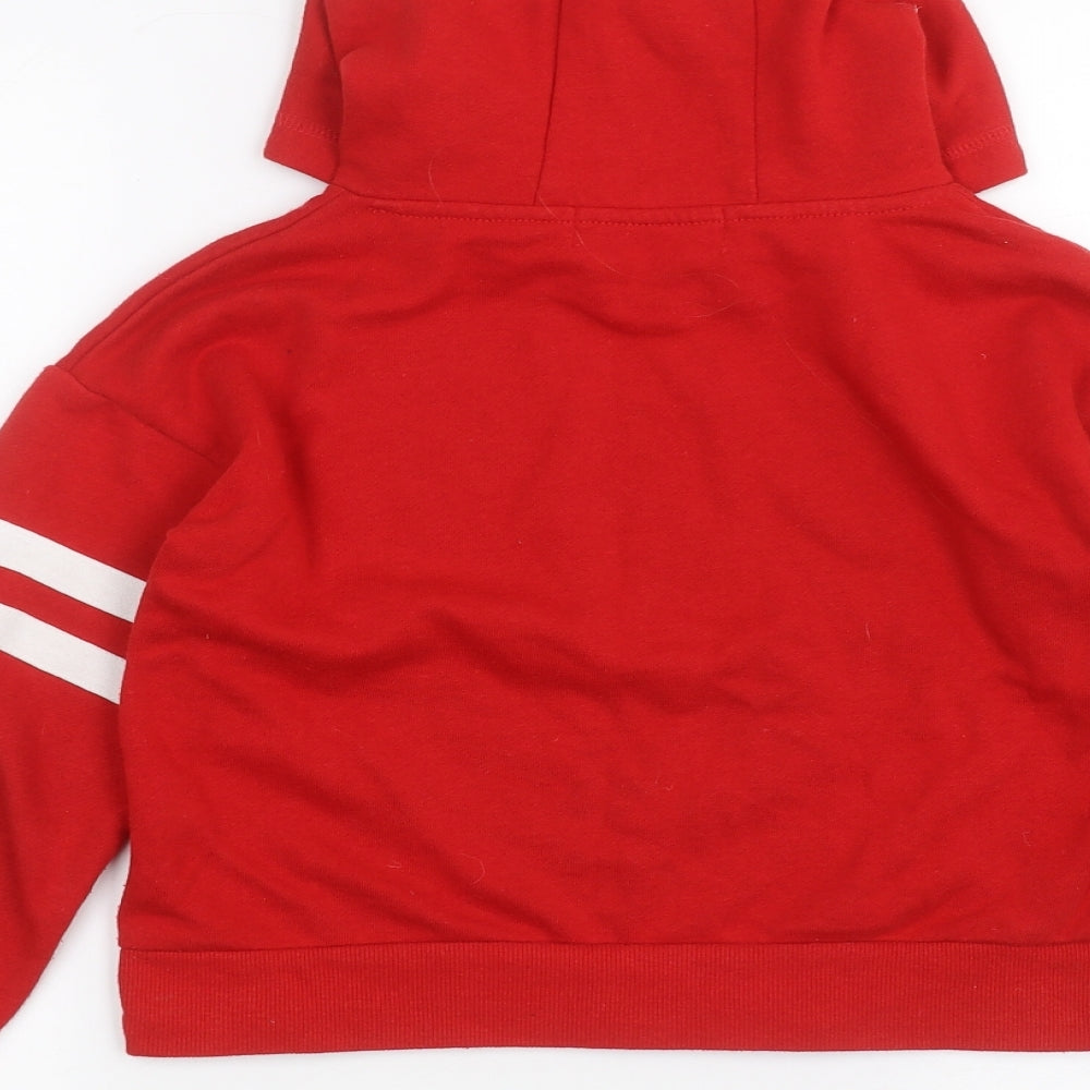 Primark Girls Red   Pullover Hoodie Size 10-11 Years