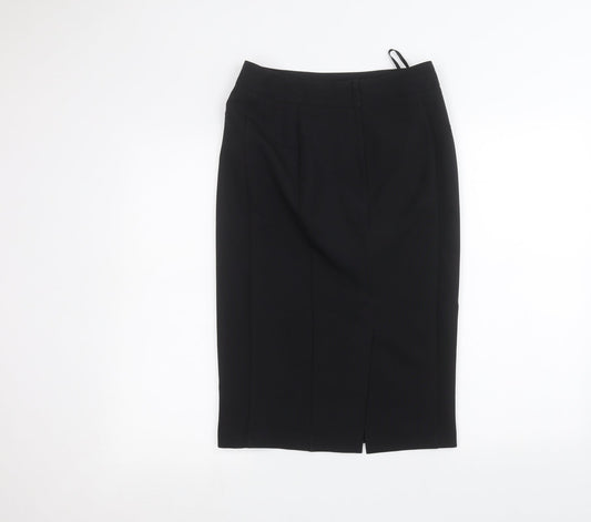 Peacocks Womens Black   A-Line Skirt Size 8